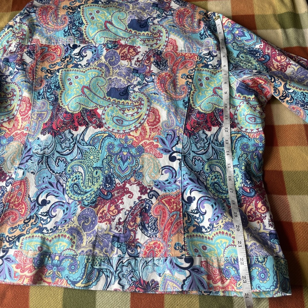 Koret 22W‎ Button Up Colorful Jacket - Picture 11 of 11